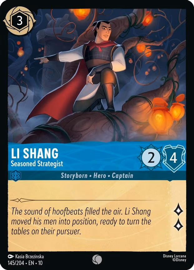 Li Shang - Seasoned Strategist - Common (145/204)