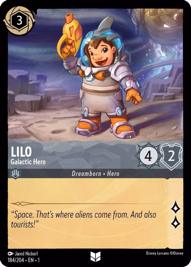 Lilo - Galactic Hero - Uncommon (184/204)