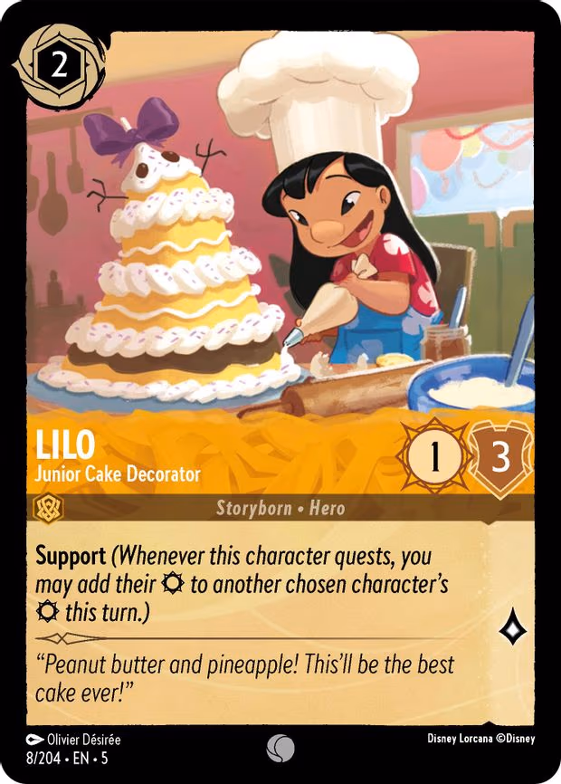 Lilo - Junior Cake Decorator - Common (8/204)