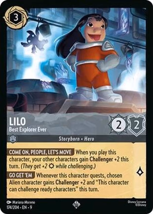 Lilo - Best Explorer Ever - Super Rare (174/204)