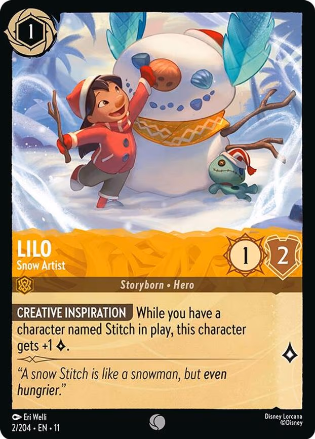Lilo - Snow Artist - Common (2/204)