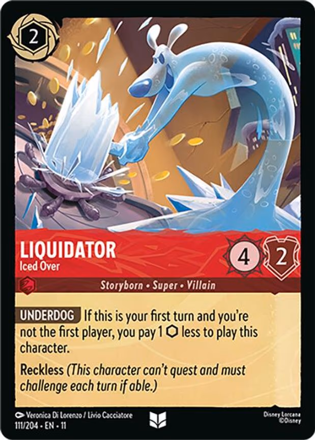 Liquidator - Iced Over - Uncommon (111/204)
