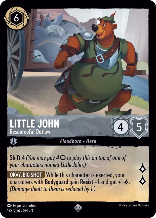 Little John - Resourceful Outlaw - Super Rare (178/204)