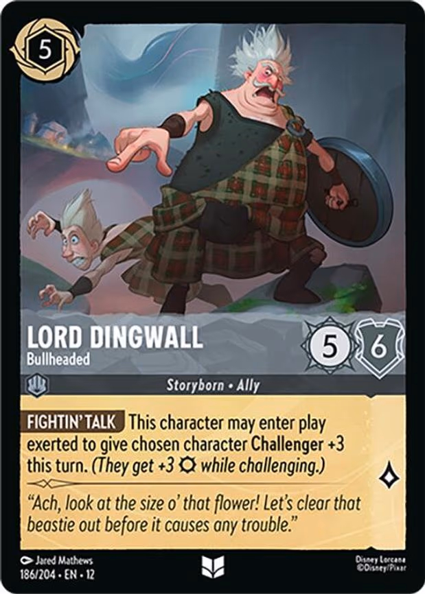 Lord Dingwall - Bullheaded - Uncommon (186/204)