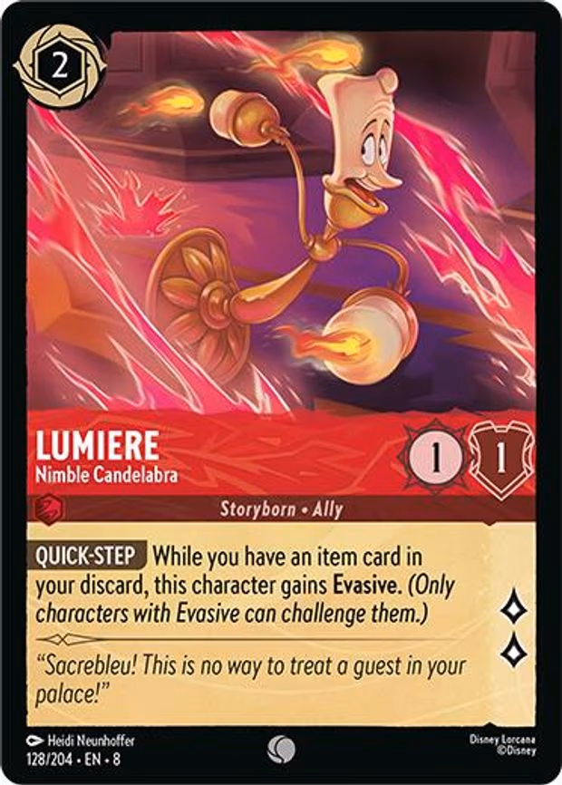Lumiere - Nimble Candelabra - Common (128/204)