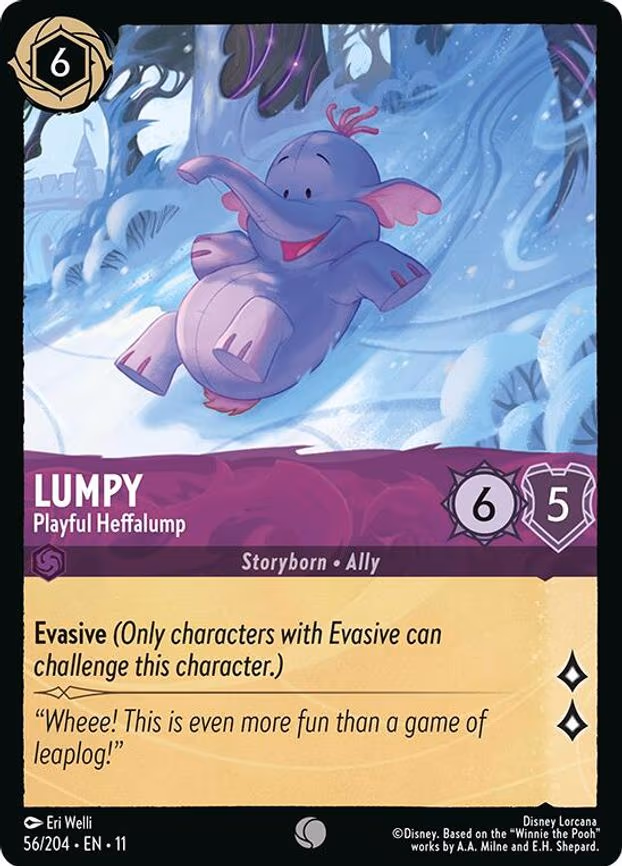 Lumpy - Playful Heffalump - Common (56/204)