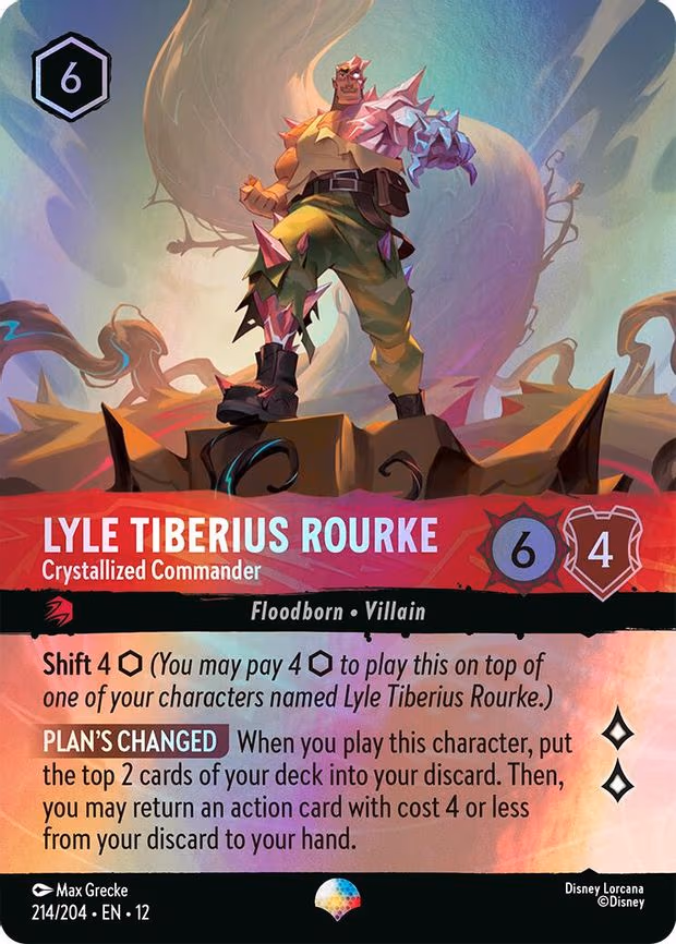 Lyle Tiberius Rourke - Crystallized Commander (Epic) - Epic (214/204)