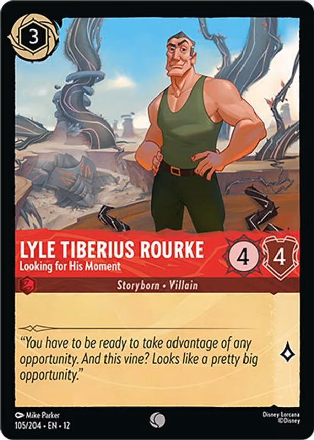 Lyle Tiberius Rourke - Looking for His Moment - Common (105/204)