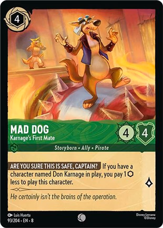 Mad Dog - Karnage's First Mate - Common (93/204)