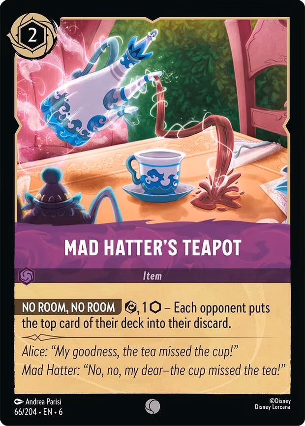Mad Hatter's Teapot - Common (66/204)