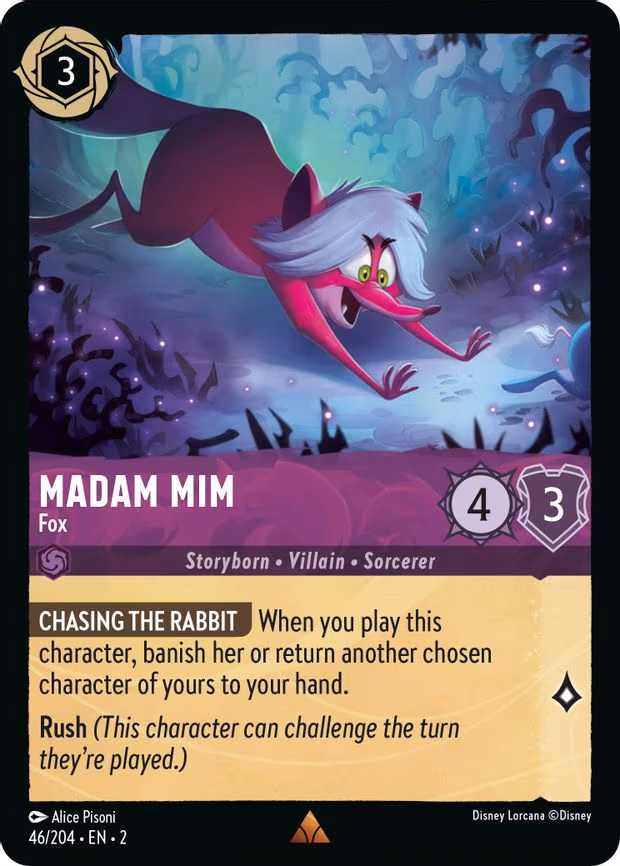Madam Mim - Fox - Rare (46/204)