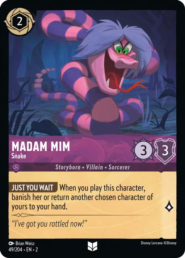 Madam Mim - Snake - Uncommon (49/204)