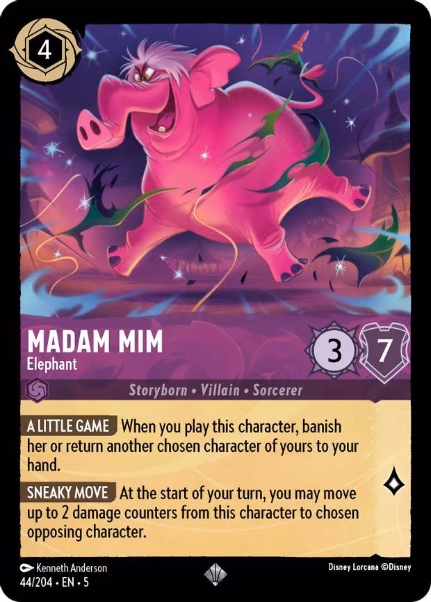 Madam Mim - Elephant - Super Rare (44/204)