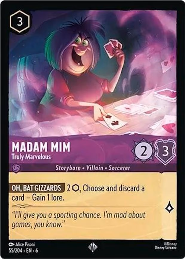 Madam Mim - Truly Marvelous - Super Rare (55/204)