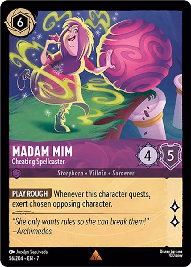 Madam Mim - Cheating Spellcaster - Rare (56/204)