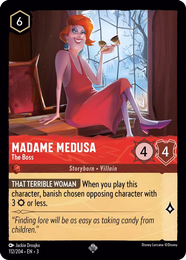 Madame Medusa - The Boss - Super Rare (112/204)
