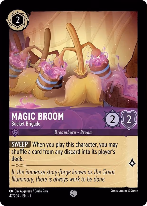 Magic Broom - Bucket Brigade - Common (47/204)