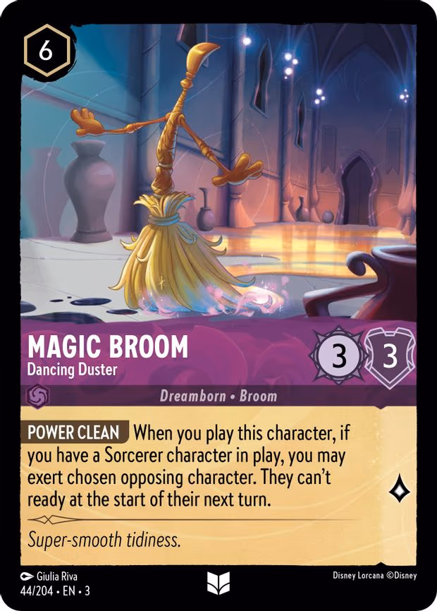 Magic Broom - Dancing Duster - Uncommon (44/204)