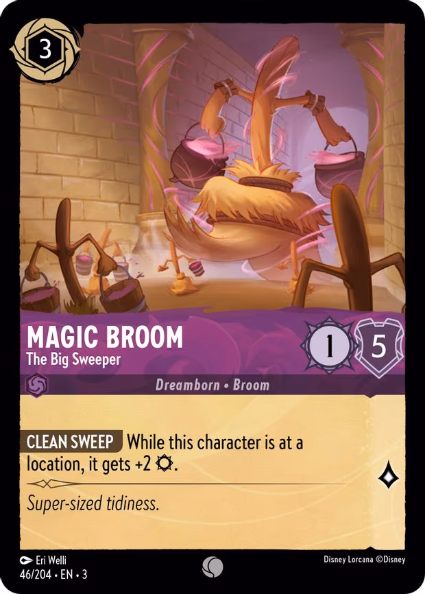 Magic Broom - The Big Sweeper - Common (46/204)