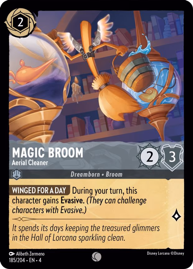 Magic Broom - Aerial Cleaner - Common (185/204)