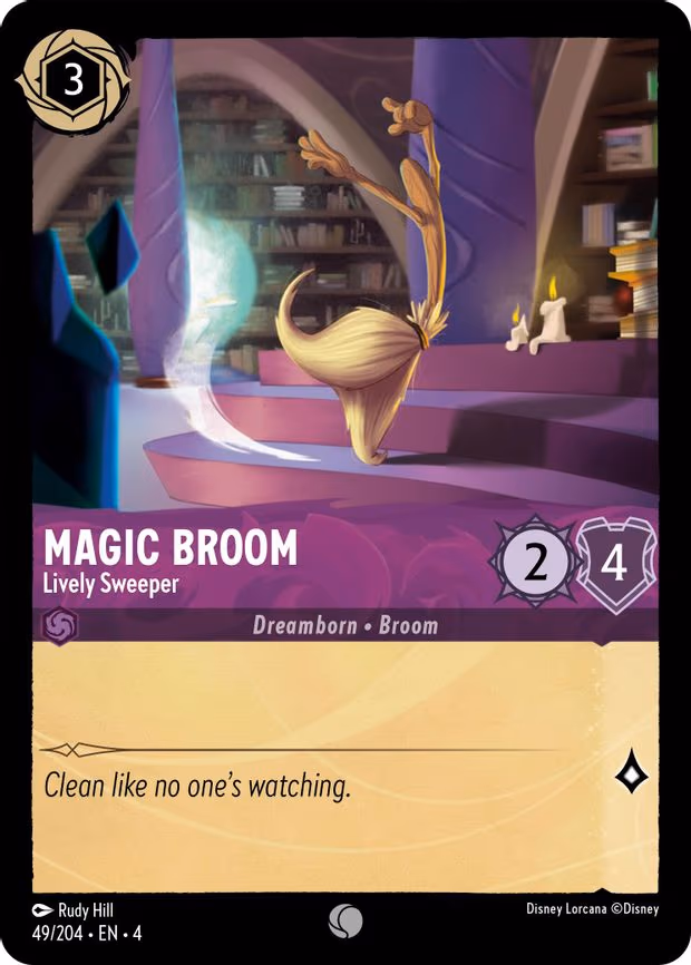 Magic Broom - Lively Sweeper - Common (49/204)