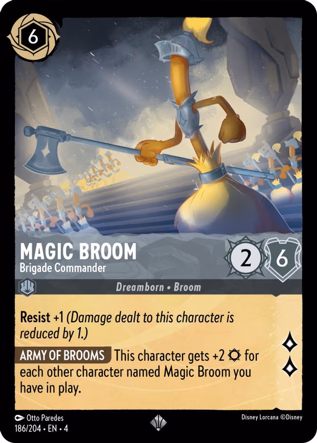 Magic Broom - Brigade Commander - Super Rare (186/204)