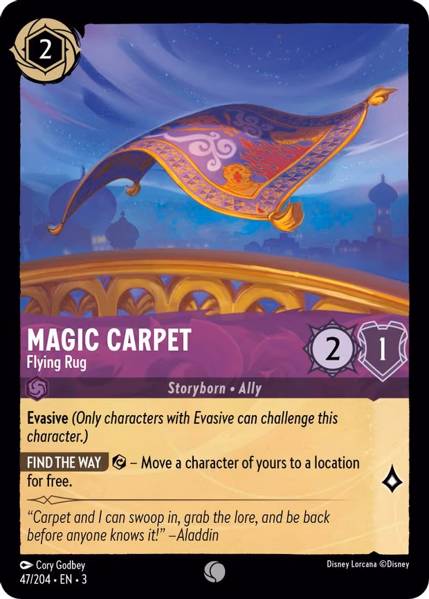 Magic Carpet - Flying Rug - Common (47/204)