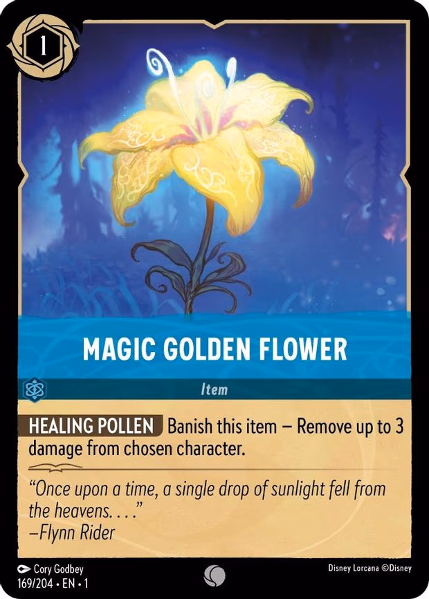 Magic Golden Flower - Common (169/204)
