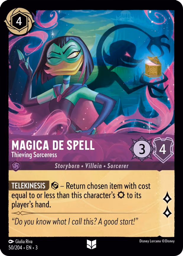 Magica De Spell - Thieving Sorceress - Uncommon (50/204)