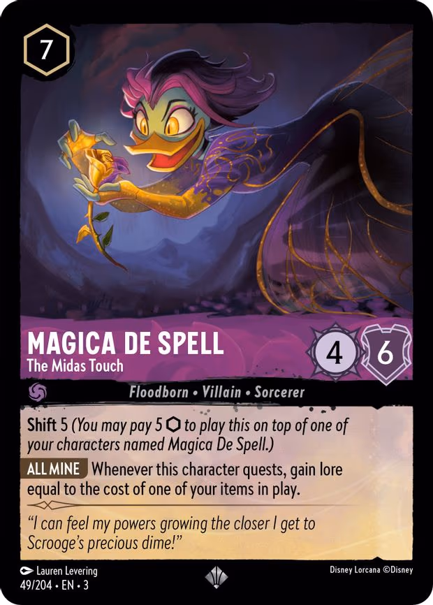 Magica De Spell - The Midas Touch - Super Rare (49/204)