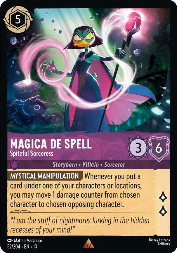 Magica De Spell - Spiteful Sorceress - Rare (52/204)