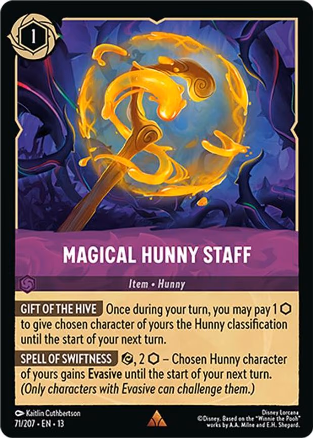 Magical Hunny Staff - Rare (71/204)
