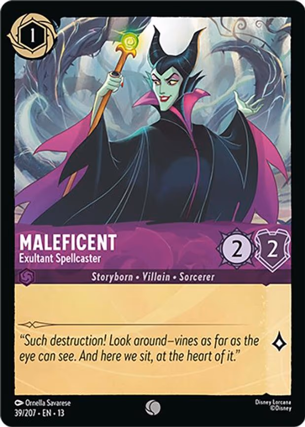 Maleficent - Exultant Spellcaster - Common (39/204)