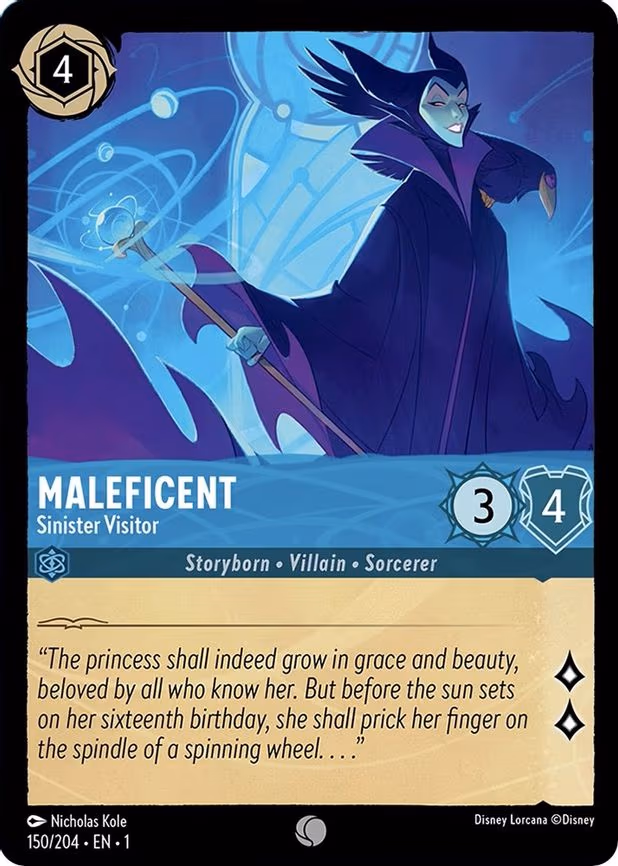 Maleficent - Sinister Visitor - Common (150/204)