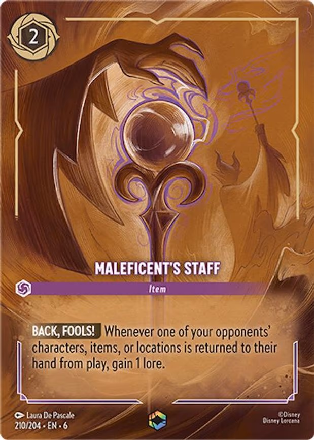 Maleficent's Staff (Enchanted) - Enchanted (210/204)