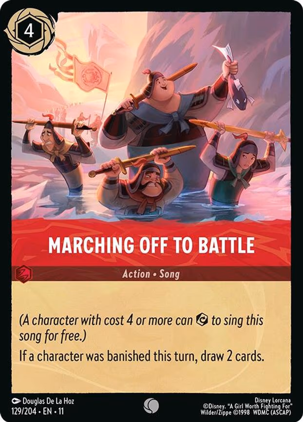 Marching Off to Battle - Common (129/204)