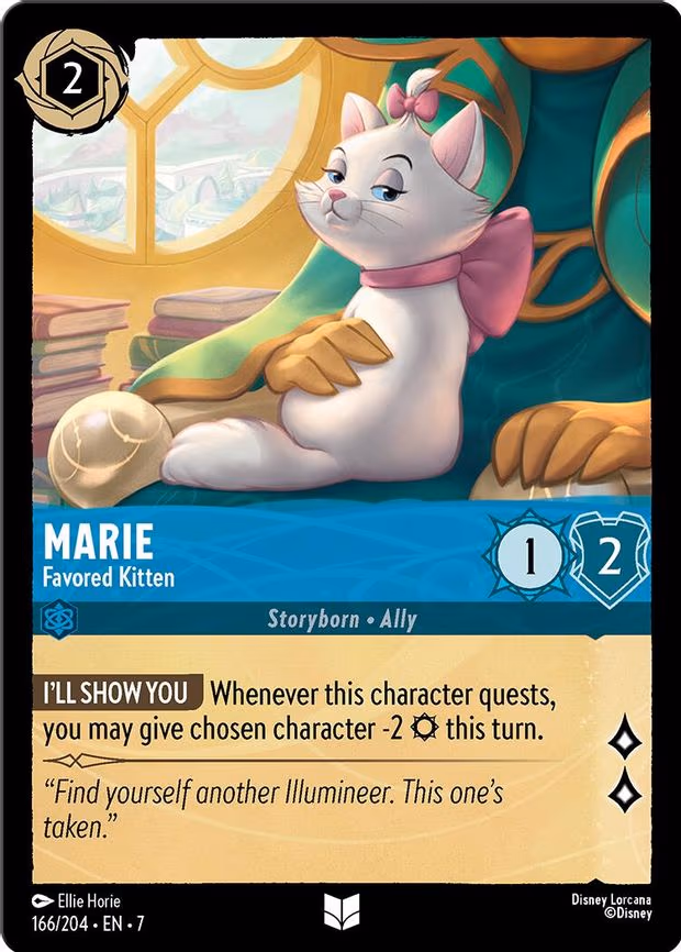 Marie - Favored Kitten - Uncommon (166/204)