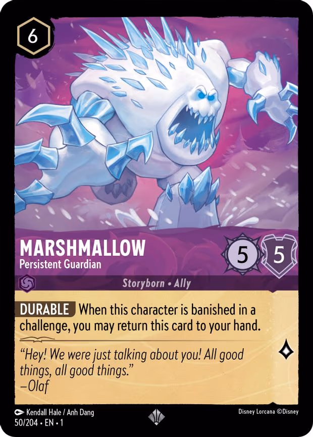 Marshmallow - Persistent Guardian - Super Rare (50/204)