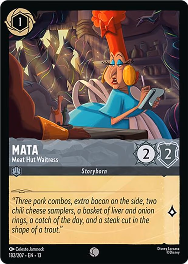 Mata - Meat Hut Waitress - Common (182/204)