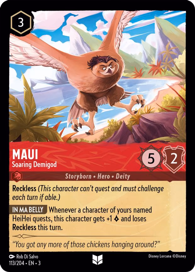 Maui - Soaring Demigod - Uncommon (113/204)