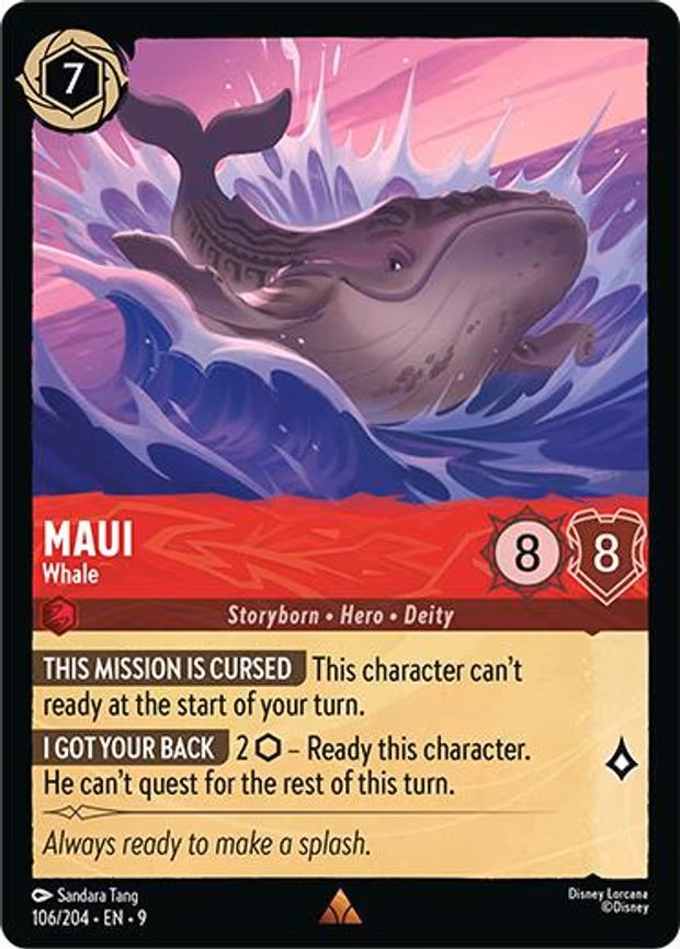 Maui - Whale - Rare (106/204)