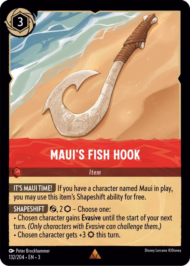 Maui's Fish Hook - Rare (132/204)