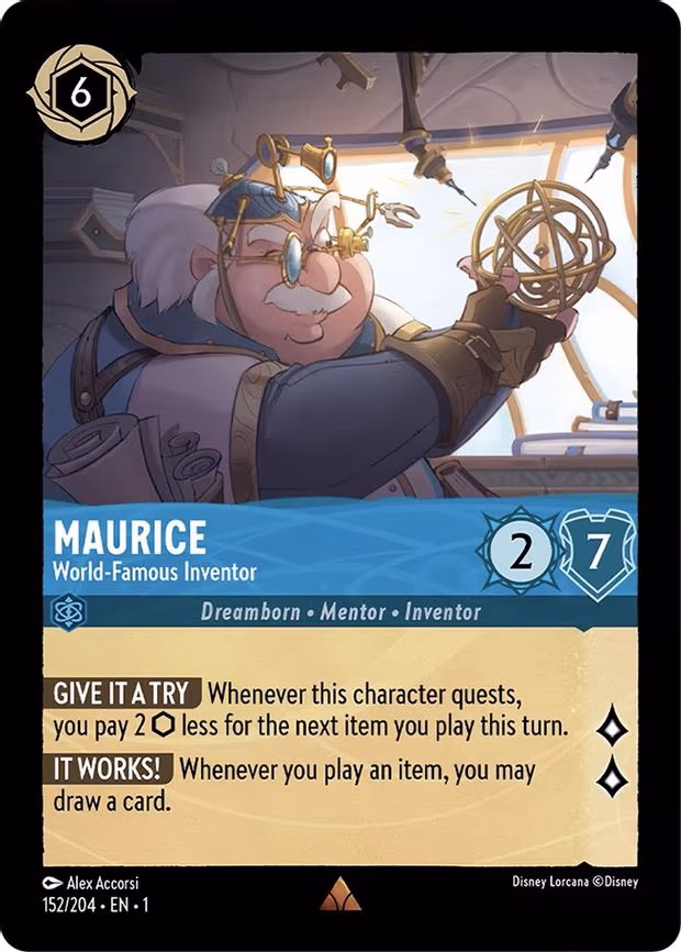 Maurice - World-Famous Inventor - Rare (152/204)