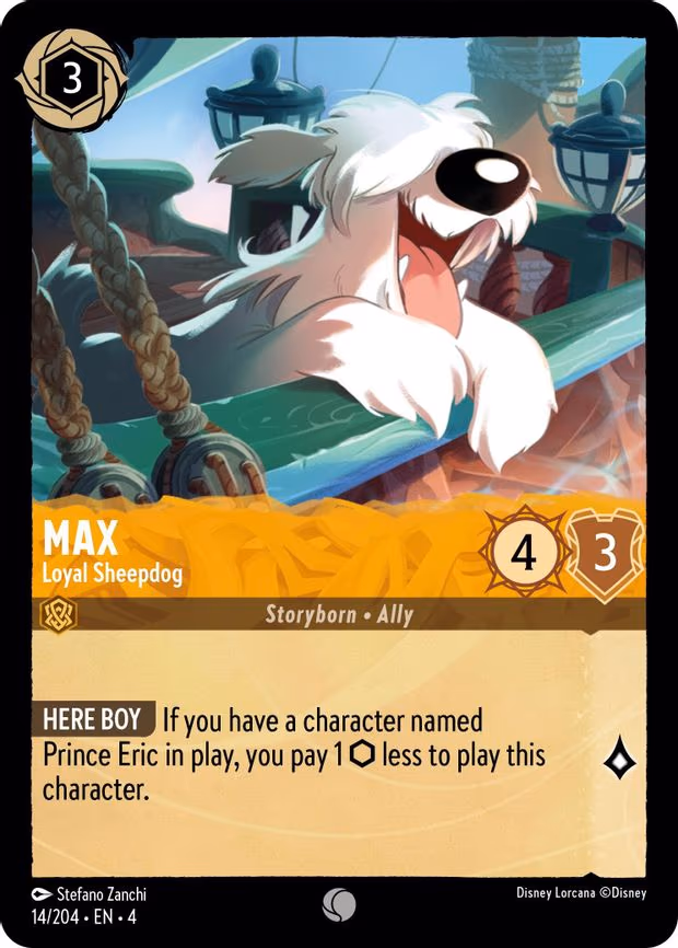 Max - Loyal Sheepdog - Common (14/204)