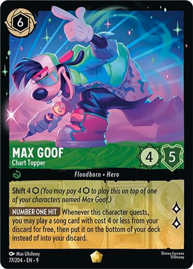 Max Goof - Chart Topper - Legendary (77/204)