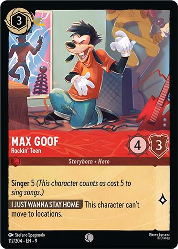 Max Goof - Rockin' Teen - Common (112/204)