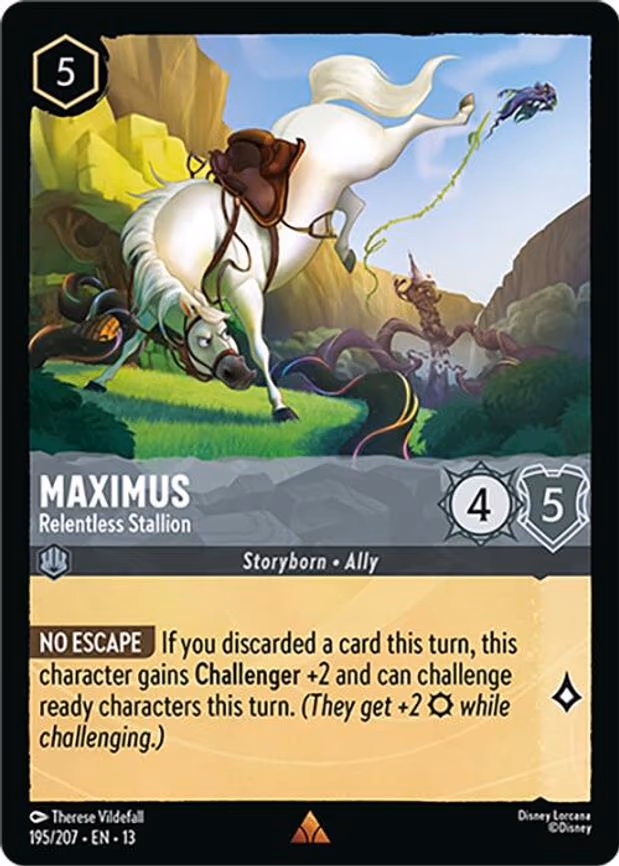 Maximus - Relentless Stallion - Rare (195/204)