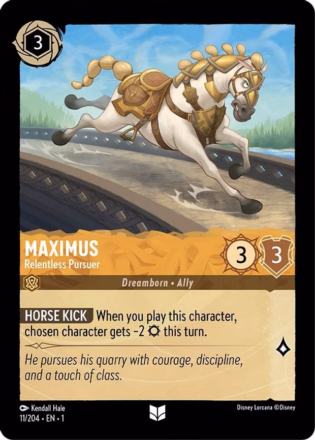Maximus - Relentless Pursuer - Uncommon (11/204)