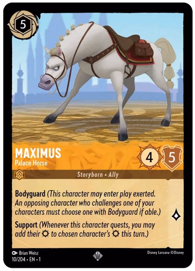 Maximus - Palace Horse - Super Rare (10/204)