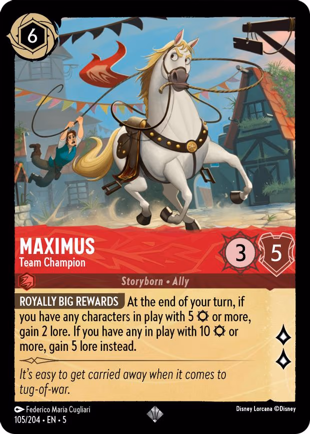 Maximus - Team Champion - Super Rare (105/204)